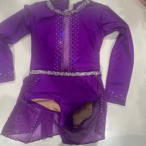 Purple Lyrical Costume Fits Size 8